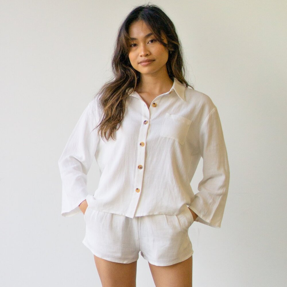 Soft Comfy Lounge Set - White